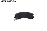 SKF VKBP 80230 A set placute frana,frana disc