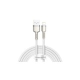 Cablu de &icirc;ncărcare Baseus Cafule Lightning, 2,4A, 2m (alb)
