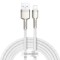 Cablu de &icirc;ncărcare Baseus Cafule Lightning, 2,4A, 2m (alb)