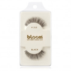 Bloom Natural gene false din par natural No. 213 (Black) 1 cm