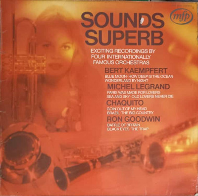 Disc vinil, LP. Sounds Superb-Bert Kaempfert, Michel Legrand, Chaquito, Ron Goodwin foto