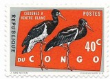 Congo RD - Pasari protejate, 1963 - valoare neobliterata