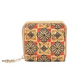 Portofel din pluta cu fermoar si buzunar