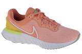 Pantofi de alergat Nike React Miler 3 DD0491-800 Roz, 37.5, 38, 39, 40.5, 41