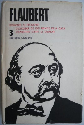 Opere 3. Bouvard si Pecuchet. Dictionar de idei primite de-a gata strabatand campii si tarmuri &amp;ndash; Flaubert foto