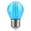 Bec E27 230V 2W LED albastru V-tac