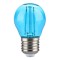 Bec E27 230V 2W LED albastru V-tac