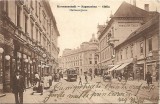 Sibiu, Ulita Cisnadiei, tramvai 1920