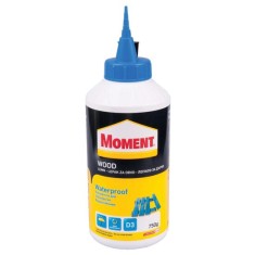 Adeziv pentru lemn, Moment Wood WaterProof, D3, interior / exterior, alb, 750 g GartenVIP DiyLine