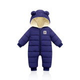 Combinezon bleumarine din fas - The bear (Marime Disponibila: 3-6 luni (Marimea