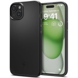 Cumpara ieftin Husa pentru iPhone 15 Plus, Spigen Thin Fit, Black