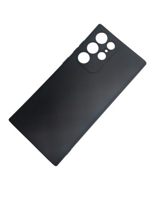 Husa Samsung S22 Ultra 5G s908 Silicon Matte Negru foto