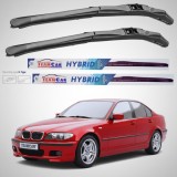 Cumpara ieftin Ștergătoare BMW Seria 3 E46 Sedan (1998&ndash;2005) Hibrid | Set Față &ndash; TeamCar&reg;