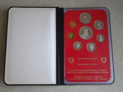 ELVETIA - Set Monede 1992 Proof foto