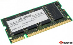 Memorie laptop Infineon 256MB 133MHz PC2100 DDR SODIMM HYS64D32020GDL-7-B foto