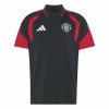 Manchester United tricou polo Tiro black - XL, Adidas