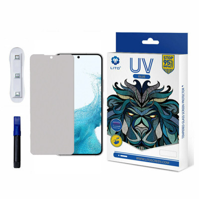 Folie pentru Samsung Galaxy S22 5G / S23, Lito 3D UV Glass, Privacy foto