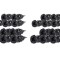 Set 20 dopuri, stifturi vulcanizare pentru anvelope, pana de cauciuc, 2 dimensiuni, 1.2x0.4 cm si 0.9x0.2 cm