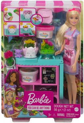 Papusa Cariere - Florarie Barbie foto