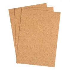 File Plută, Set 3 Bucăți, Dimensiune A4, Grosime 0.2 cm, Culoare Naturala