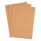 File Plută, Set 3 Bucăți, Dimensiune A4, Grosime 0.2 cm, Culoare Naturala