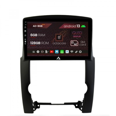 Navigatie Kia Sorento (2009-2013), Android 13, B-Octacore 6GB RAM + 128GB ROM, 10.1 INCH - AD-BGB10006+AD-BGRKIT208 foto