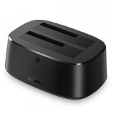 Docking Station UGREEN CM198 (50857) pentru HDD / SSD SATA 2.5inch / 3.5inch, Negru