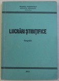 LUCRARI STIINTIFICE - GEOGRAFIE - , 1971