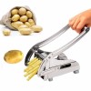 Aparat Taiat Cartofi Pai Inox FOXMAG24, 2 Site, Profesional, Legume Feliate Perfecte, Usor de Curatat si Depozitat