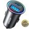 Incarcator Auto Joyroom JR-CCN04 60W 3A 1 x USB-A - 1 x USB-C Negru