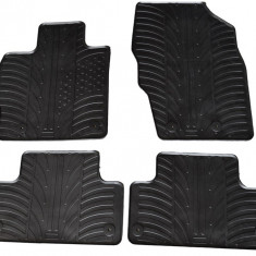 Set covorase auto din cauciuc Mazda CX-7 2007-2012, (pentru motorizare benzina), Negru, Gledring, 4 buc.