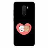 Husa compatibila cu Xiaomi Pocophone F1 Silicon Gel Tpu Model Bubu Dudu In Heart