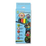 Carioci colorate Koh-i-noor Bufnite K1012-06, 6 culori, blister carton