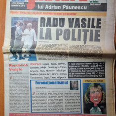 ziarul flacara 6 septembrie 2001-anul 1,nr.1 al ziarului-adrian paunescu