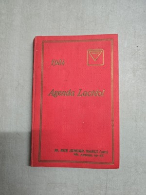 Agenda Lact&amp;eacute;ol 1934 - foto