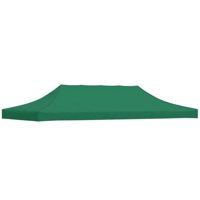 vidaXL Acoperiș pentru cort de petrecere, verde, 6 x 3 m, 270 g/m&sup2;