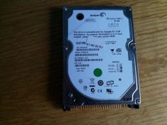 Hard disk HDD laptop 2.5 IDE SEAGATE de 80 gb fuctional foto
