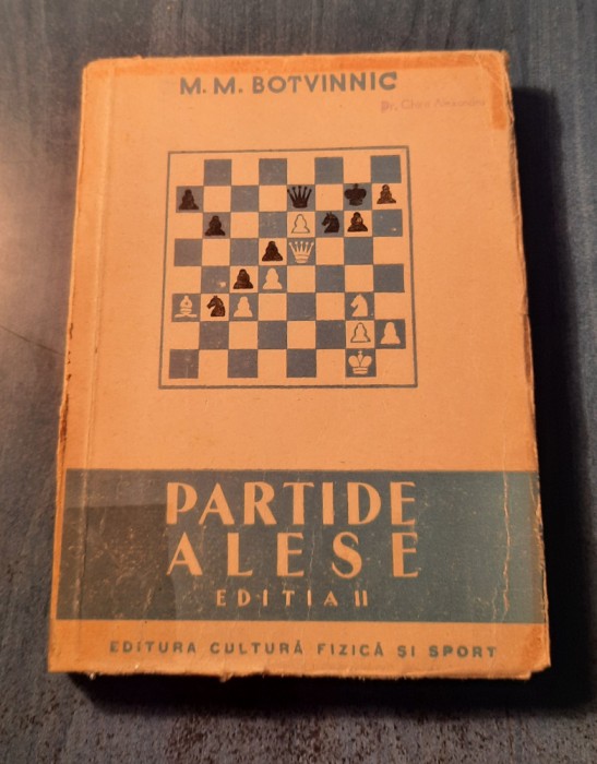 Partide alese M. M. Botvinnic