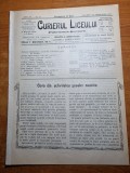 Curierul liceului 20 februarie 1912-badea cartan,al.vlahuta,ioan paulat