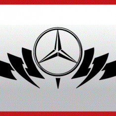 Sticker capota sau luneta - MERCEDES