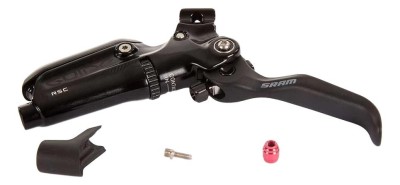 Lever Assembly, Aluminum Lever, Hinged Clamp/Mmx Compatible,Black Ano (Assembled, No Hose) - Guide Rsc Ultimate FactoryBikes foto