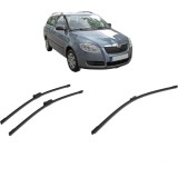 Cumpara ieftin Set 3 stergatoare SKODA FABIA II Combi (545) 2007-2014, parbriz si luneta, Bosch Aerotwin