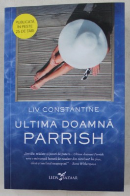 ULTIMA DOAMNA PARRISH de LIV CONSTANTINE , 2020 foto