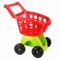 Carucior supermarket, pentru cumparaturi TechnoK, rosu