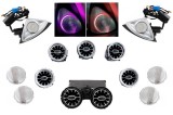 Pachet grile aerisire, difuzoare si tweeter LED 64 culori Mercedes C-Class W205