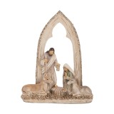 Cumpara ieftin Decoratiune Nasterea Domnului polirasina multicolora 18x7x22 cm