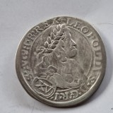 Austria 15 kreuzer 1664 argint Leopold l