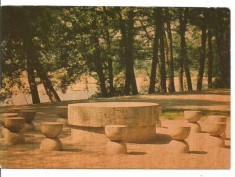 carte postala-CONSTANTIN BRANCUSI-Targu Jiu-Masa tacerii foto