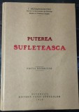 PUTEREA SUFLETEASCA - C. RADULESCU MOTRU (FACSIMIL)