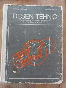 Desen tehnic Manual pentru licee, scoli profesionale si scoli de maistri Husein Gheorghe,Tudose Mihail foto